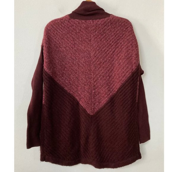 Smartwool Moon Ridge Sweater Wrap Cardigan in FIg - Picture 4 of 8